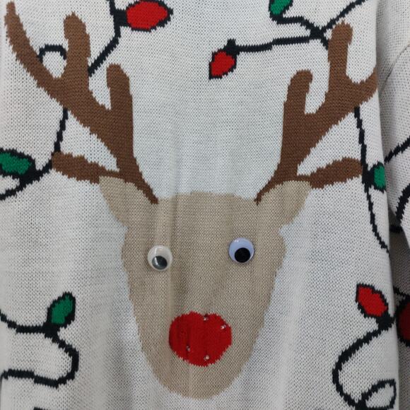 Tiara International Christmas Collection Size M Ugly Christmas Sweater - Picture 16 of 16